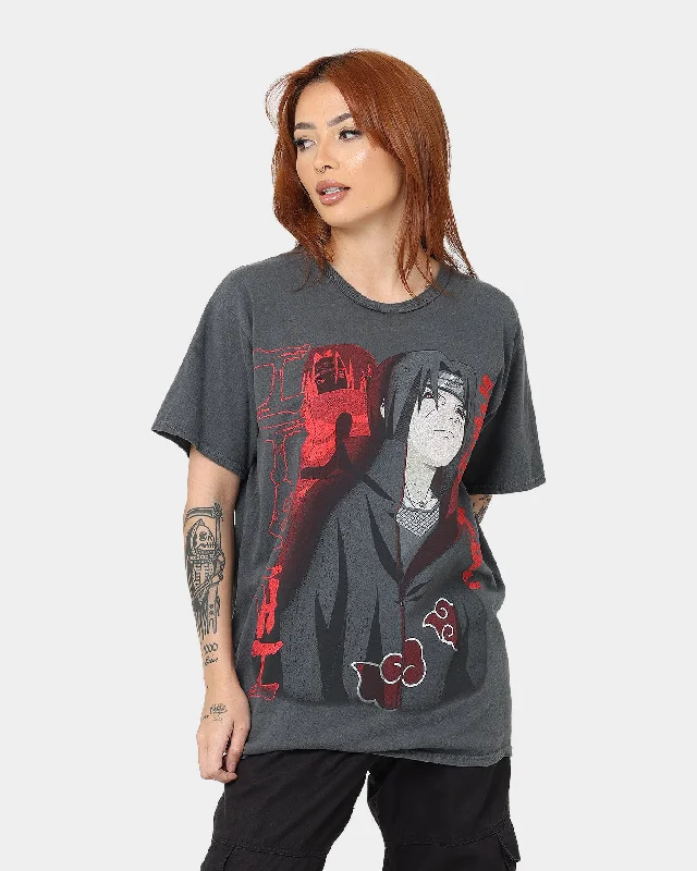 Goat Crew Goat Crew X Naruto Itachi CLR T-Shirt Charcoal Casual Formal Business