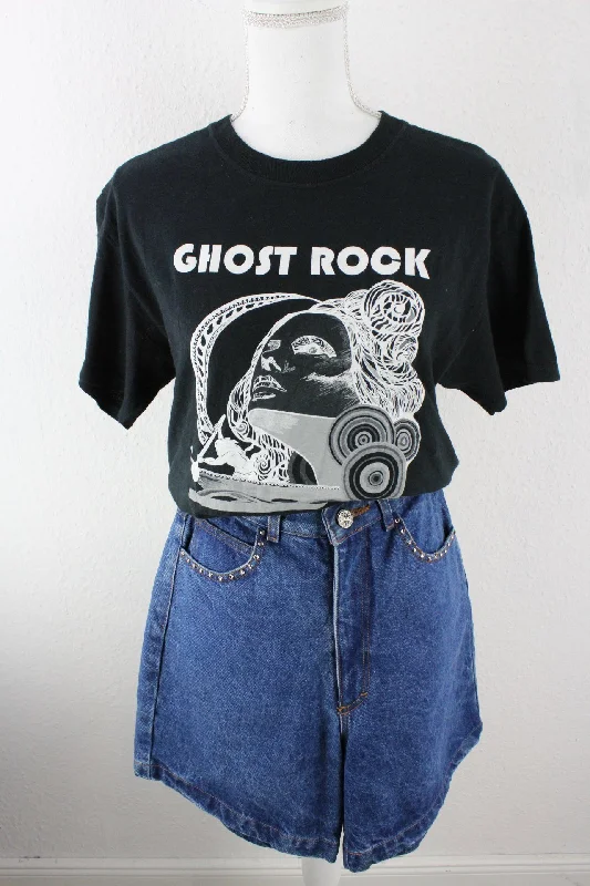 Vintage Ghost Rock T-Shirt (M) Elegant Classic Vintage