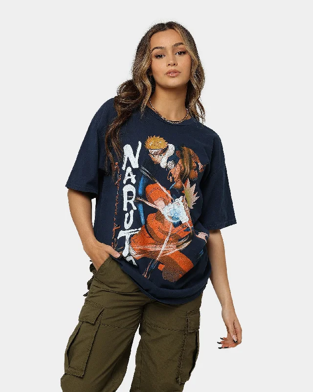 Goat Crew X Naruto Naruto CLR T-Shirt Navy Terry Blend Velvet Blend Canvas Blend