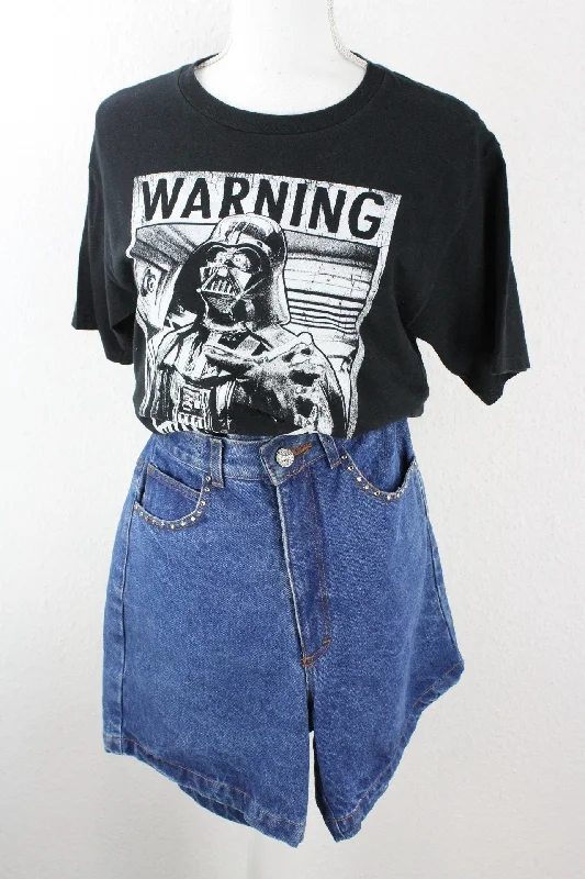 Vintage Star Wars Basic T-Shirt (S) Print Jacquard Patchwork