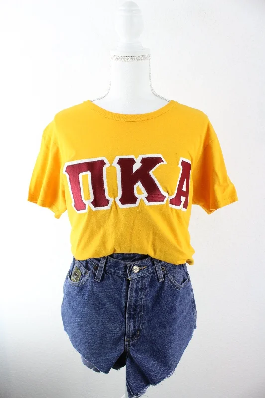 Vintage Hanes NKA T-Shirt (M) Rayon Fabric Velvet Fabric Corduroy Fabric