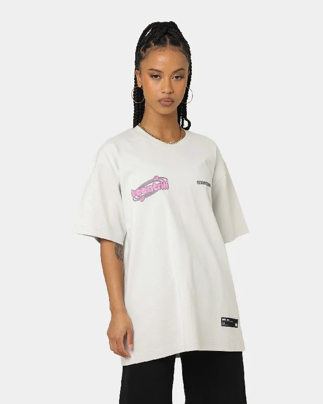 BEENTRILL Collective Beings T-Shirt Grey/Grey Zippered Buttoned Snapped