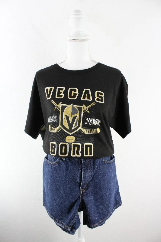 Vintage Vegas Born T-Shirt (L) Fitted T-Shirt Seamless Stretchy