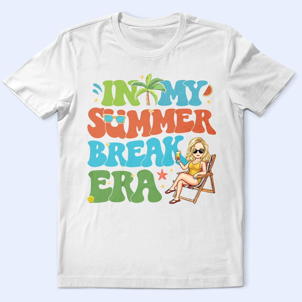 Summer Break Era - Personalized T Shirt Elegant Classic Vintage