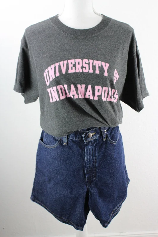 Vintage Indianapolis T-Shirt (M) Jersey Fabric Tulle Fabric Batik Fabric