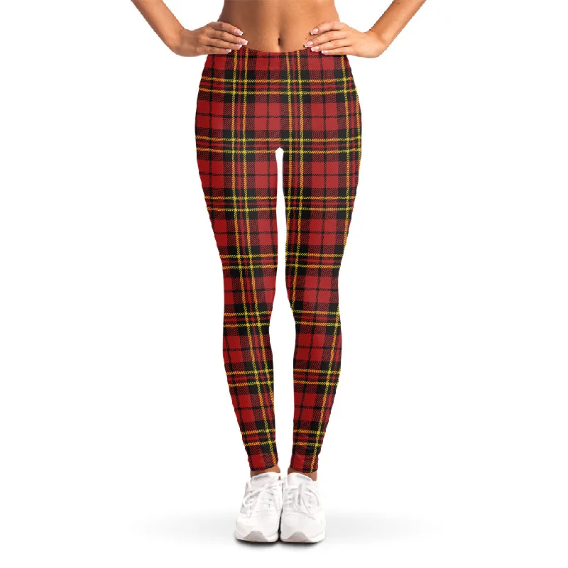 Clan Wallace Scottish Tartan Print Women's Leggings Comfortable Slip-On Compression Leggings Clan Wallace Scottish Tartan Print Women's Leggings Comfortable Slip-On Compression Leggings
