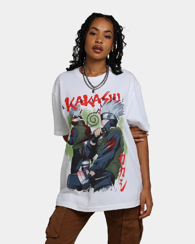 Goat Crew X Naruto Kakashi CLR T-Shirt Off White Machine Wash Dry Clean Hand Wash