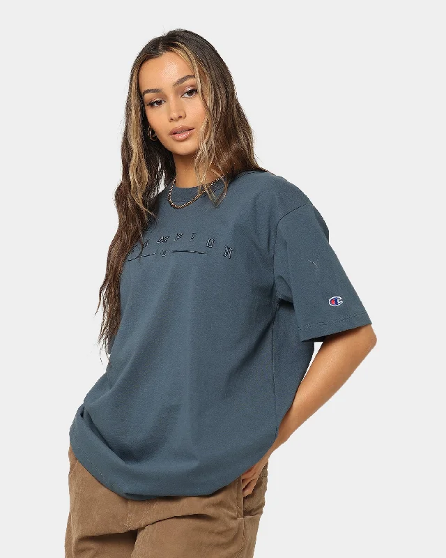 Champion Women's Heritage Oversized T-Shirt Trekking Grey Satin Fabric Silk Fabric Chiffon Fabric Champion Women's Heritage Oversized T-Shirt Trekking Grey Satin Fabric Silk Fabric Chiffon Fabric