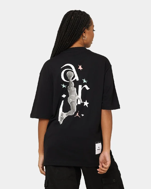Jordan Sport DNA Statement 85 Short Sleeve Crew T-Shirt Black Nylon Fabric Polyester Fabric Spandex Fabric Jordan Sport DNA Statement 85 Short Sleeve Crew T-Shirt Black Nylon Fabric Polyester Fabric Spandex Fabric
