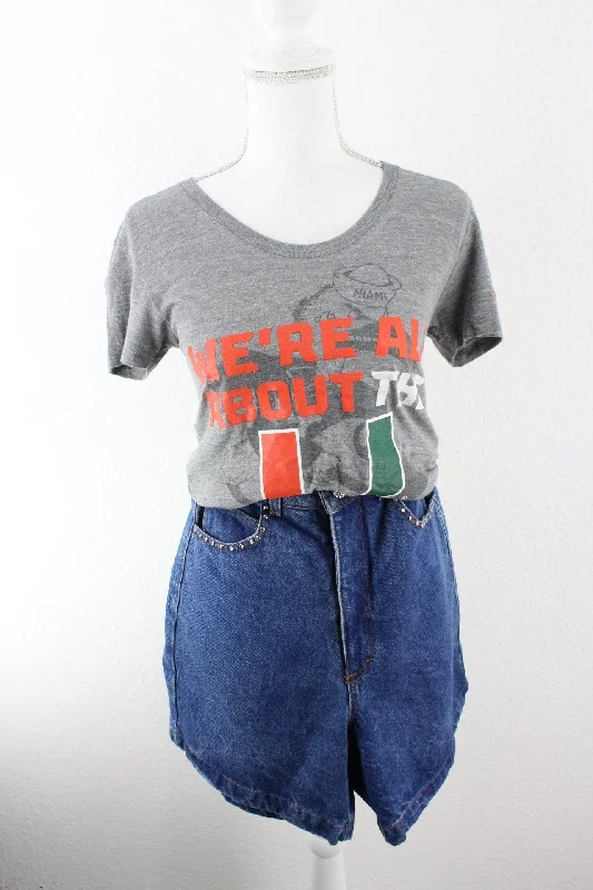 Vintage The U Adidas T-Shirt (XS) Notch Collar Peter Pan Collar Cowl Neck