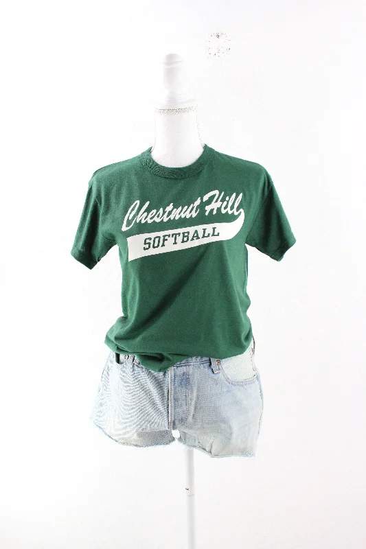 Vintage Chestnut Hill T-Shirt (S) Machine Wash Dry Clean Hand Wash
