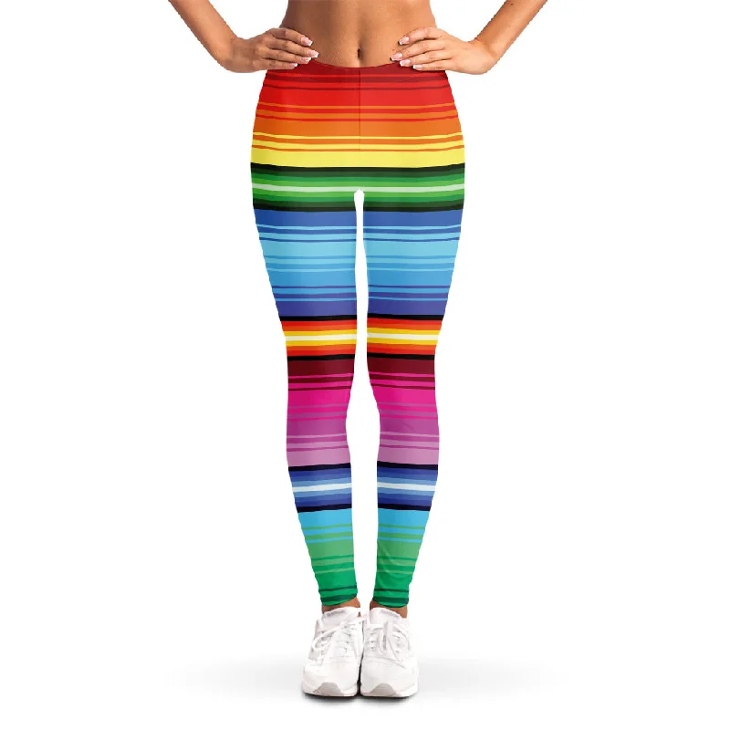 Cinco De Mayo Mexican Stripe Print Women's Leggings Fashionable Quick-Dry Yoga Pants Cinco De Mayo Mexican Stripe Print Women's Leggings Fashionable Quick-Dry Yoga Pants