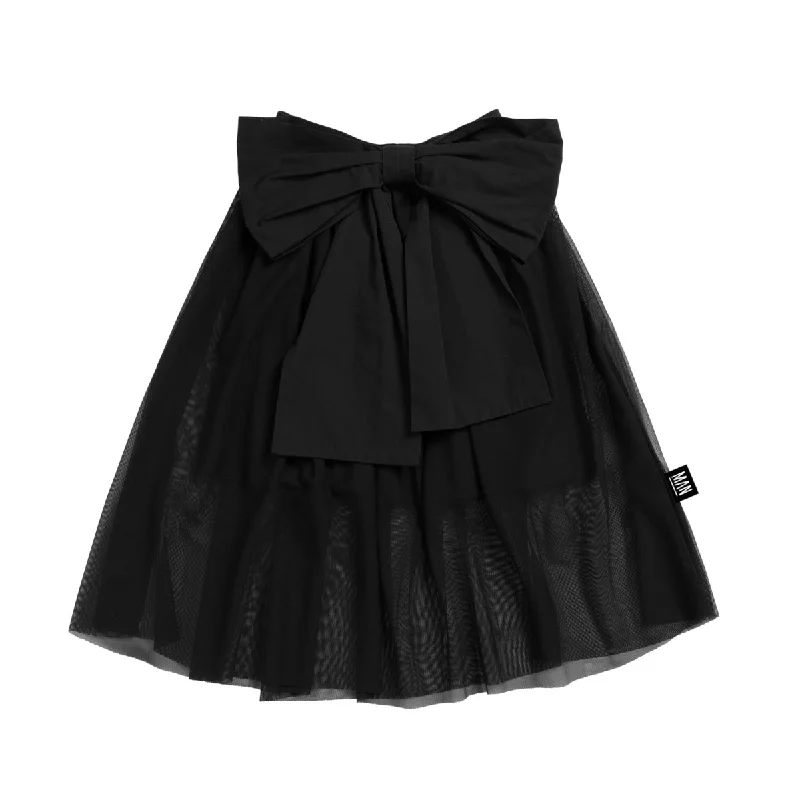 Bow Tulle Skirt denim skirt durable