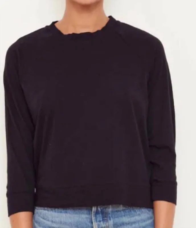 Supima Slub Jersey Sweatshirt Tee In Crystal Blue (Color Of The Lighter Picture) Hoodie Sweatshirt Pullover Supima Slub Jersey Sweatshirt Tee In Crystal Blue (Color Of The Lighter Picture) Hoodie Sweatshirt Pullover