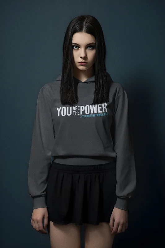 You are the Power Unisex Hoodie Hoodie with Ribbed Cuffs Snug Fit Comfort