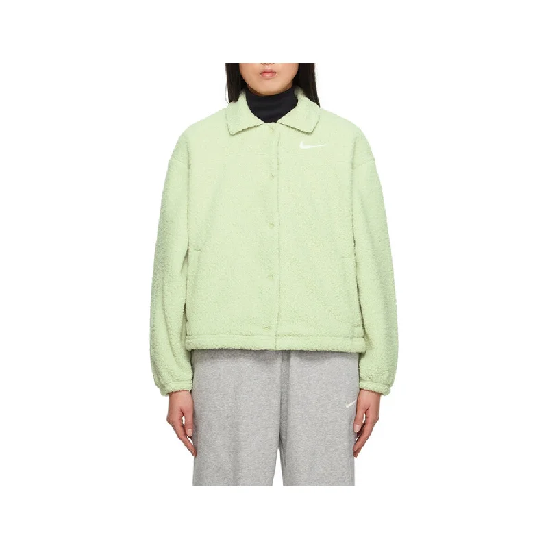 Nike Women's Sportswear Collared High-pile Fleece Jacket V-Neck Jacket Boat Neck Jacket Square Neck Jacket