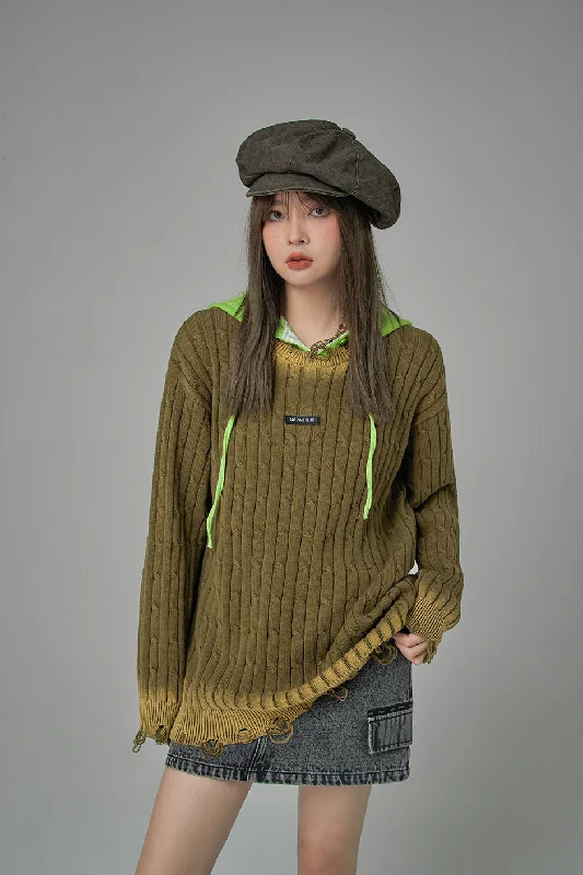 A Return To Love Knit Sweater Stylish Fashionable Trendy