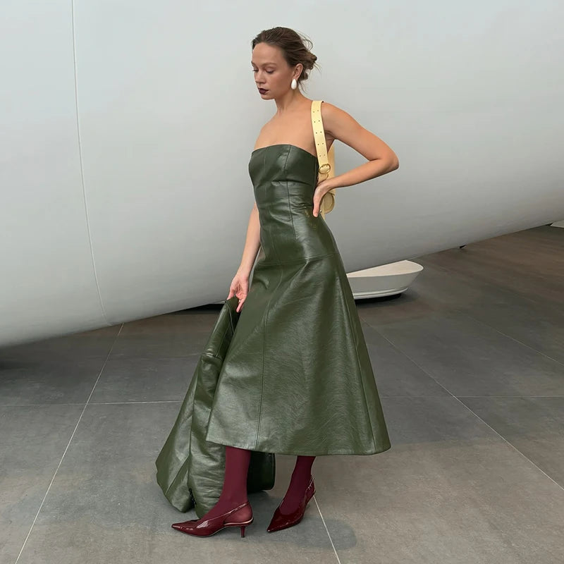 green-dress
