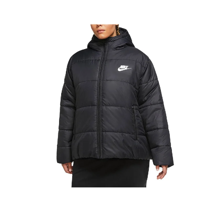 Nike Women's Core Plus Syntethic Jacket Welt Pockets Slit Pockets Flap Pockets