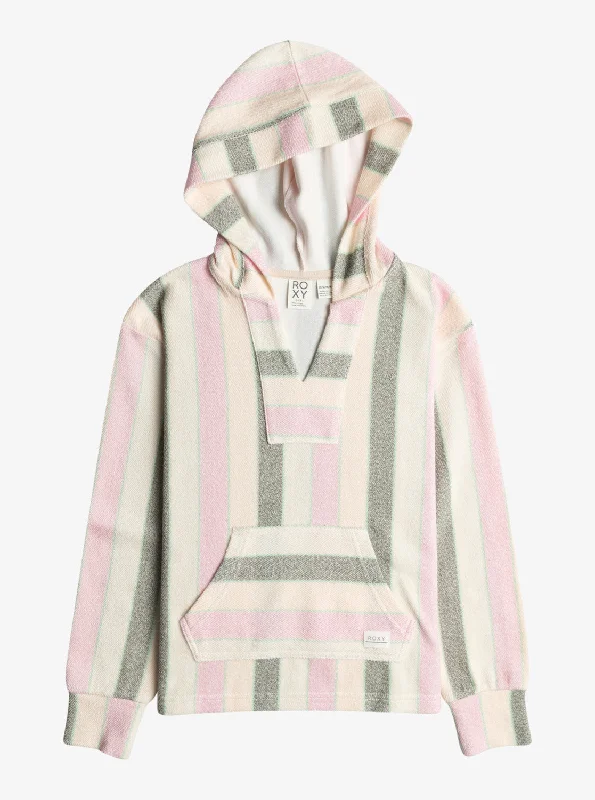 Girls 4-16 Feels Like Summer Striped V-Neck Hoodie - Agave Green Very Vista Stripe Hoodie with Slim Fit Tailored Modern Girls 4-16 Feels Like Summer Striped V-Neck Hoodie - Agave Green Very Vista Stripe Hoodie with Slim Fit Tailored Modern