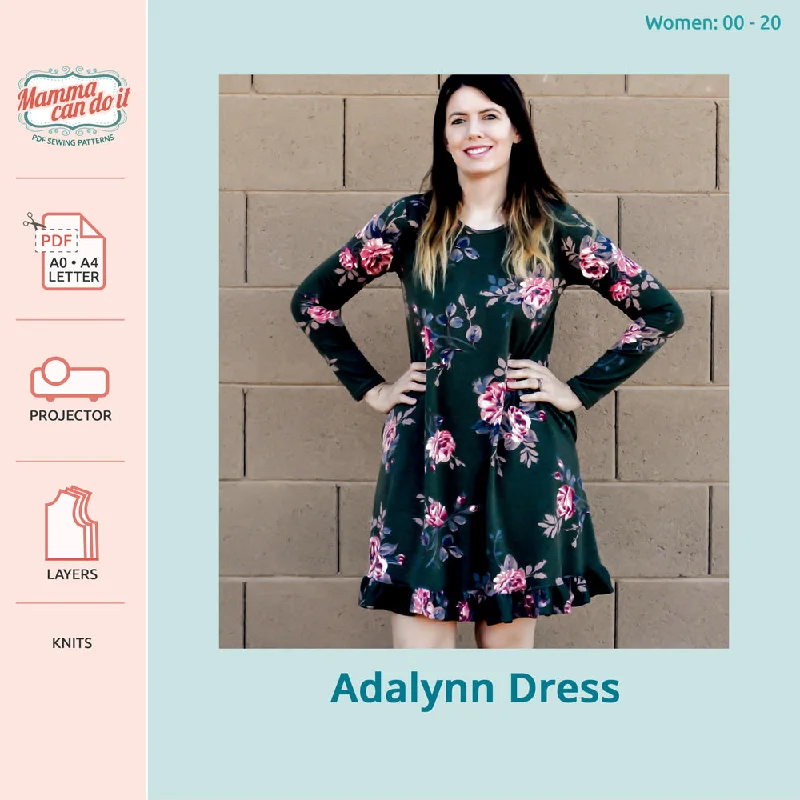 The Adalynn Dress |  Women 00-20 Tunics Chic elegant