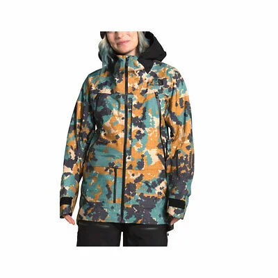 The North Face Women's A-CAD Futurelight Hardshell Jacket Camo Zippered Jacket Buttoned Jacket Snapped Jacket