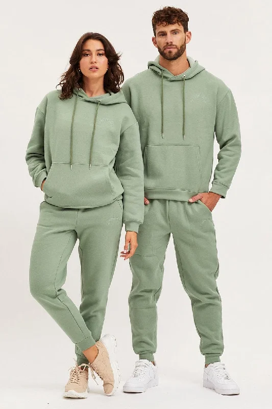 Green Unisex Sweatshirts Long Sleeve Oversized Hoodie Hoodie with Hidden Zipper Minimalist Clean Green Unisex Sweatshirts Long Sleeve Oversized Hoodie Hoodie with Hidden Zipper Minimalist Clean