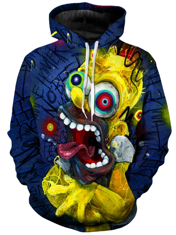 Brainmelt Unisex Hoodie Hoodie with Elastic Waist Stretchable Comfortable
