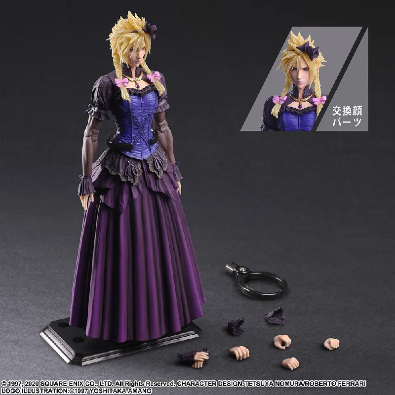 Final Fantasy VII Remake: Cloud Strife Dress Version PLAY ARTS KAI