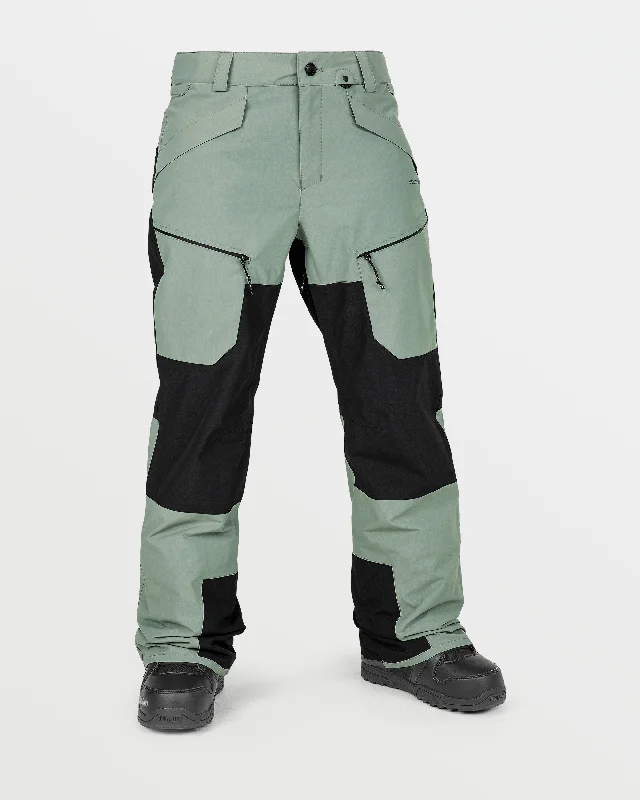 Womens Stone Mica 20K Pants - Lichen Green Soft Cotton Pants