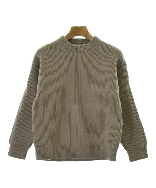 AURALEE Sweaters Zippered Front Buttoned Front Snap Front