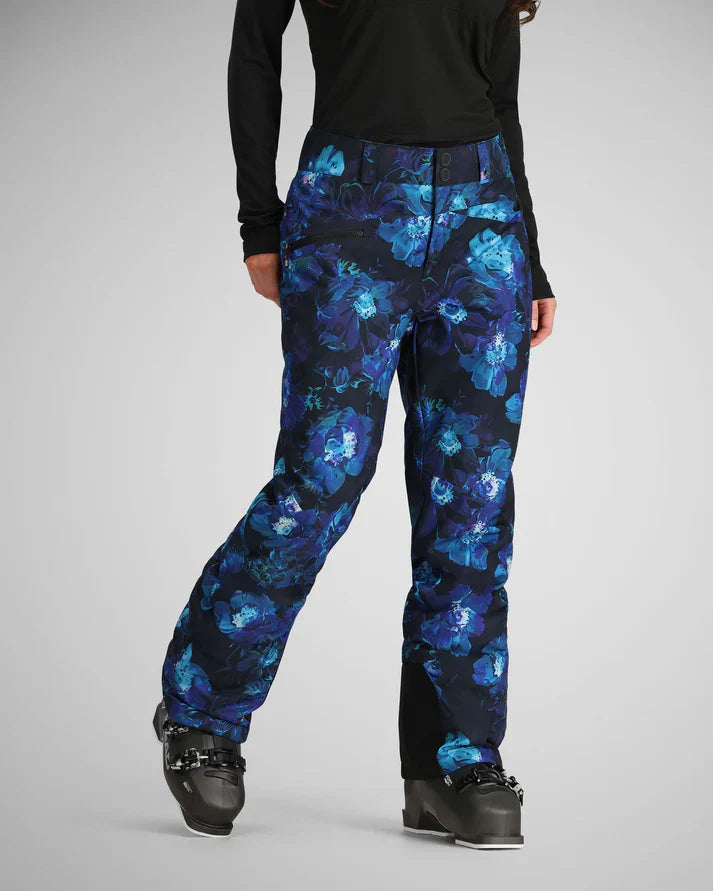Obermeyer Printed Malta Ski Pant - Women's Casual Skinny Fit Pants