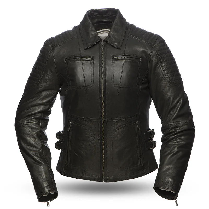 Ladies Speedy Jacket Ribbed Jacket Pleated Jacket Ruffled Jacket