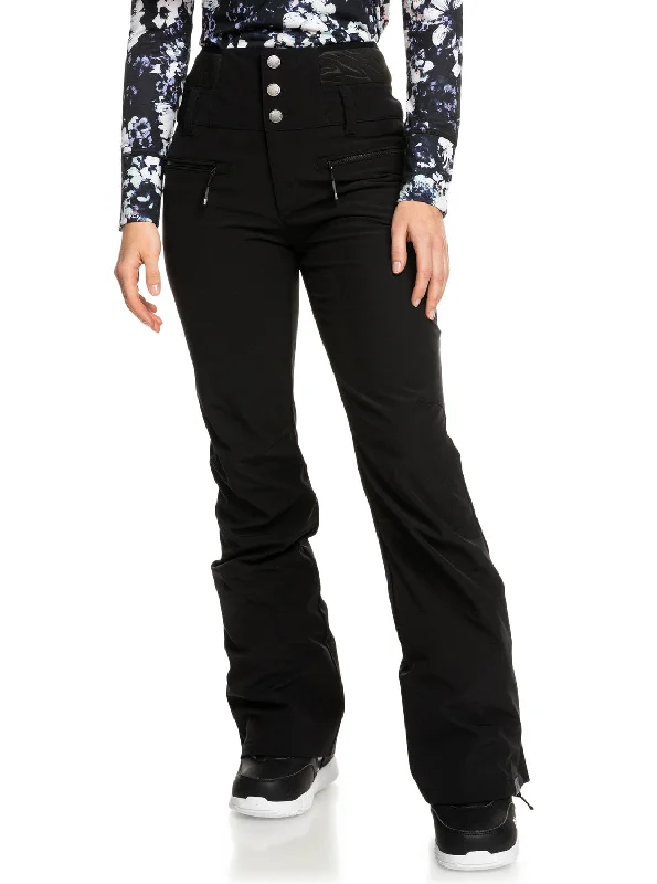 Roxy Rising High Snow Pants - Women's Comfortable Denim Pants