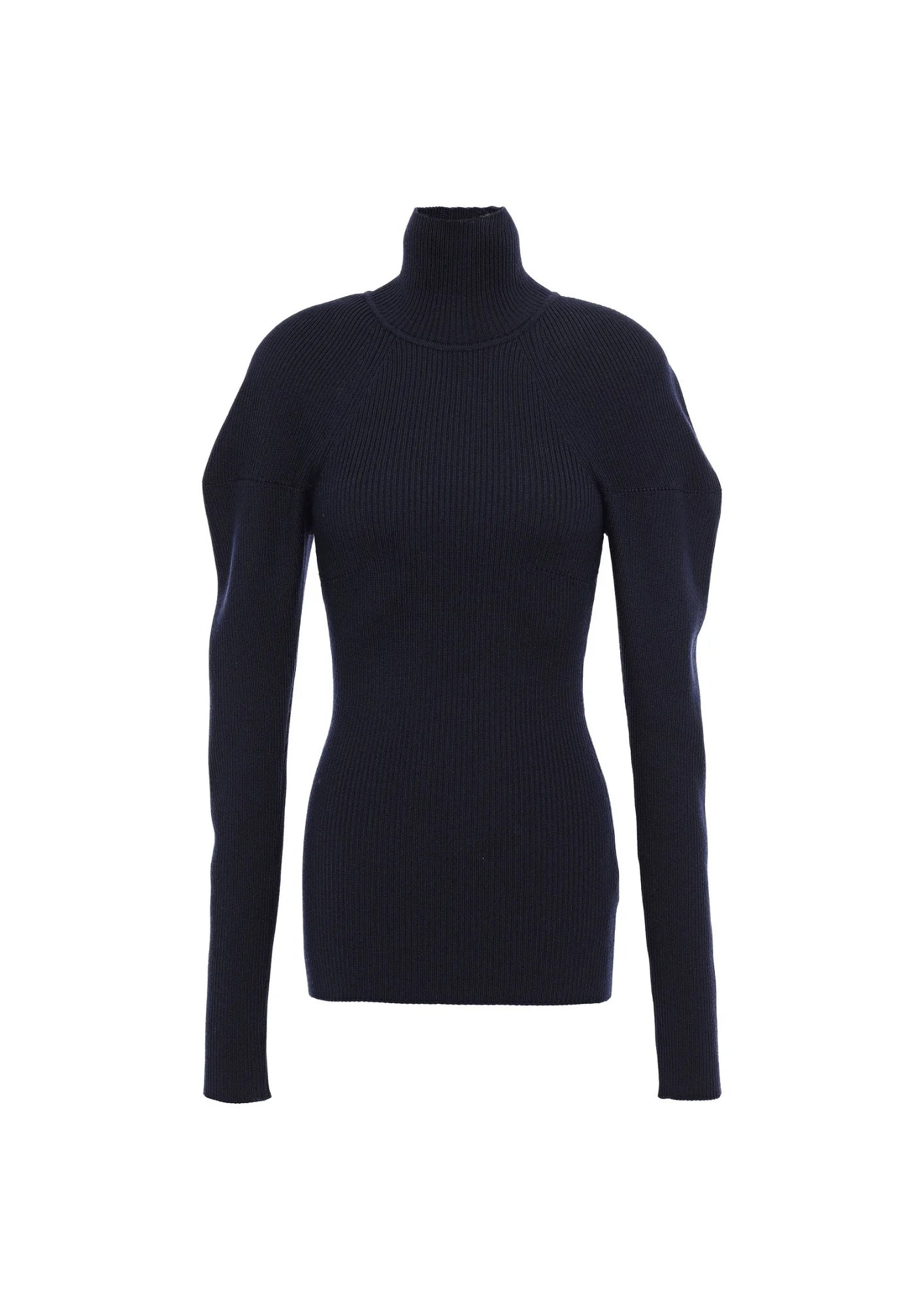 BLACK TURTLENECK SWEATER Lace Blend Ribbed Blend Corduroy Blend