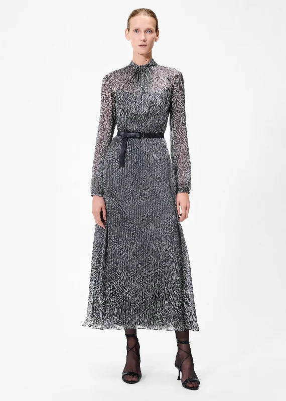 lowell dress Crew Neckline Casual