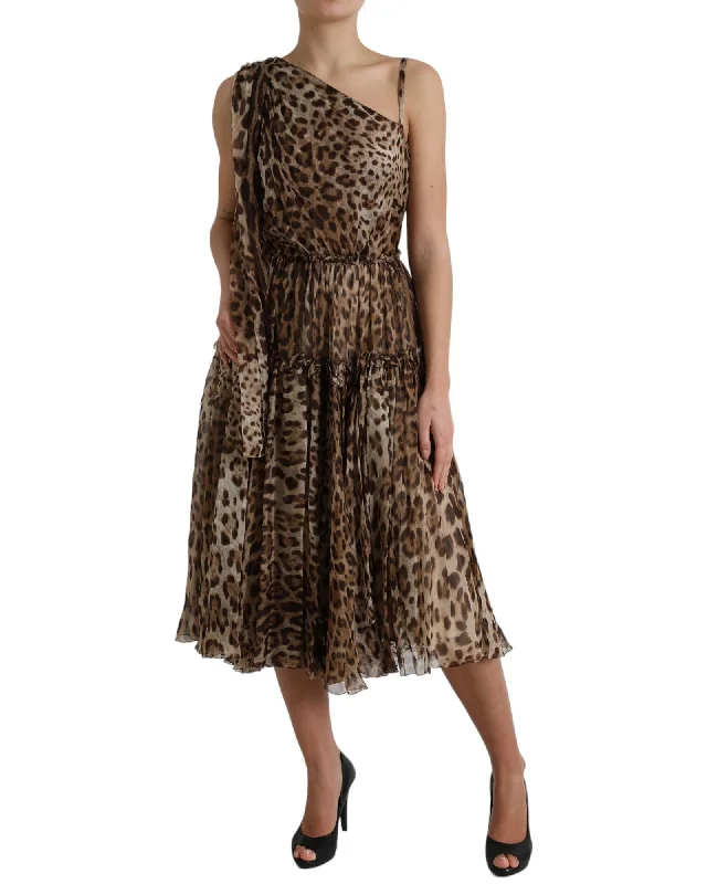 Dolce & Gabbana  Leopard Print Dress