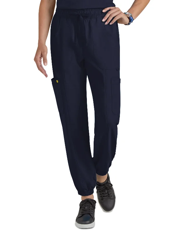 Women's 7-Pocket Jolly Jogger Scrub Pant Comfortable Jogging Pants