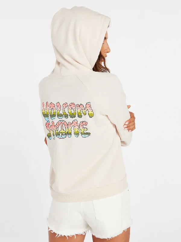 Truly Stokin Hoodie - Sand Brown Hoodie with Patch Decorative Personalized