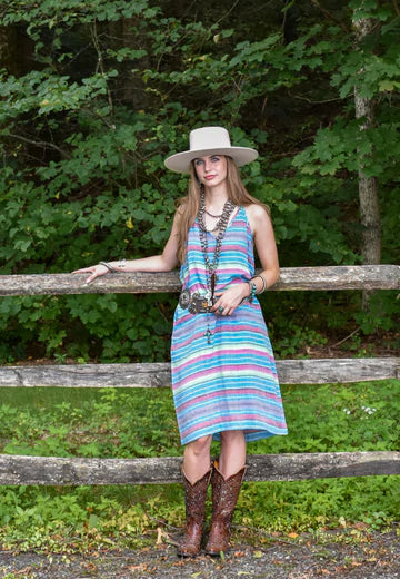 Final Sale ✨ Ava Oasis Serape Dress