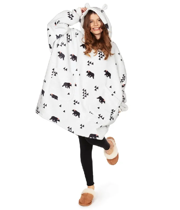 Beary Christmas Blanket Hoodie Hoodie Sweatshirt Pullover