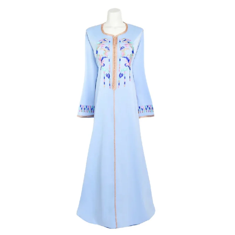 Kaftan Dress - Sky blue for girls teens toddlers