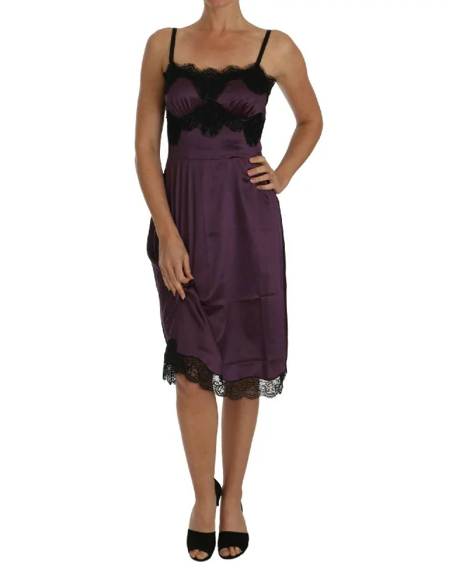 Dolce & Gabbana  Lace Trim Slip Dress