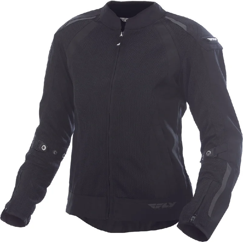 FLY WOMEN'S COOLPRO MESH JACKET Front Pockets Side Pockets Patch Pockets