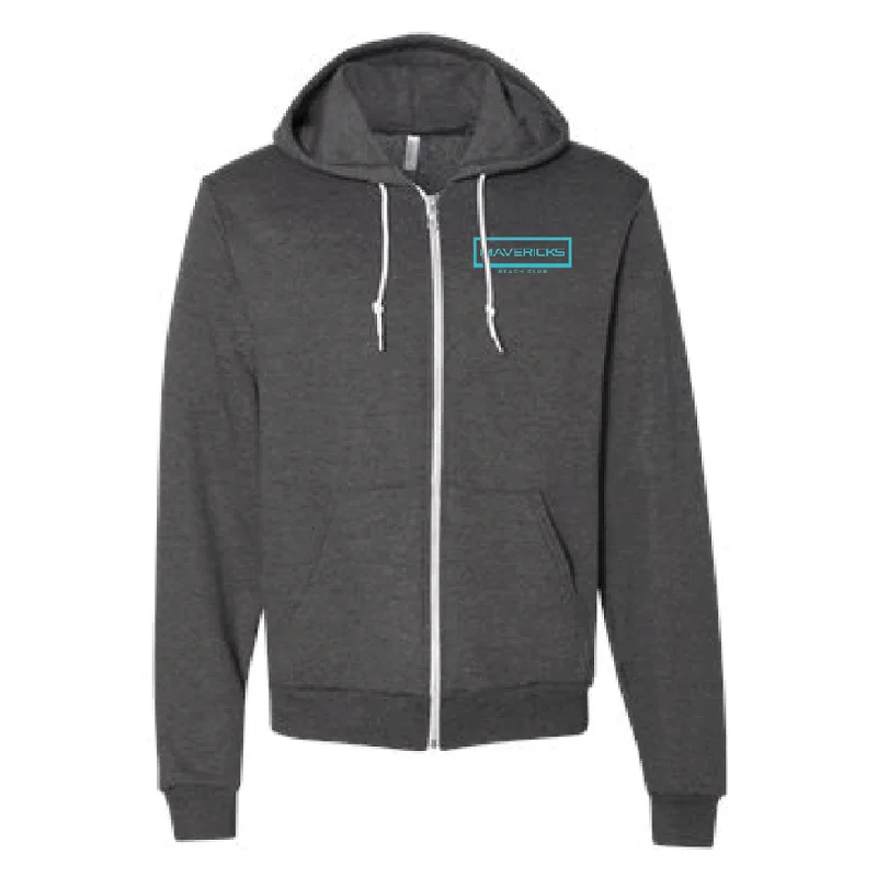 Mavericks Grey Zip Up Hoodie Hoodie Sweatshirt Pullover