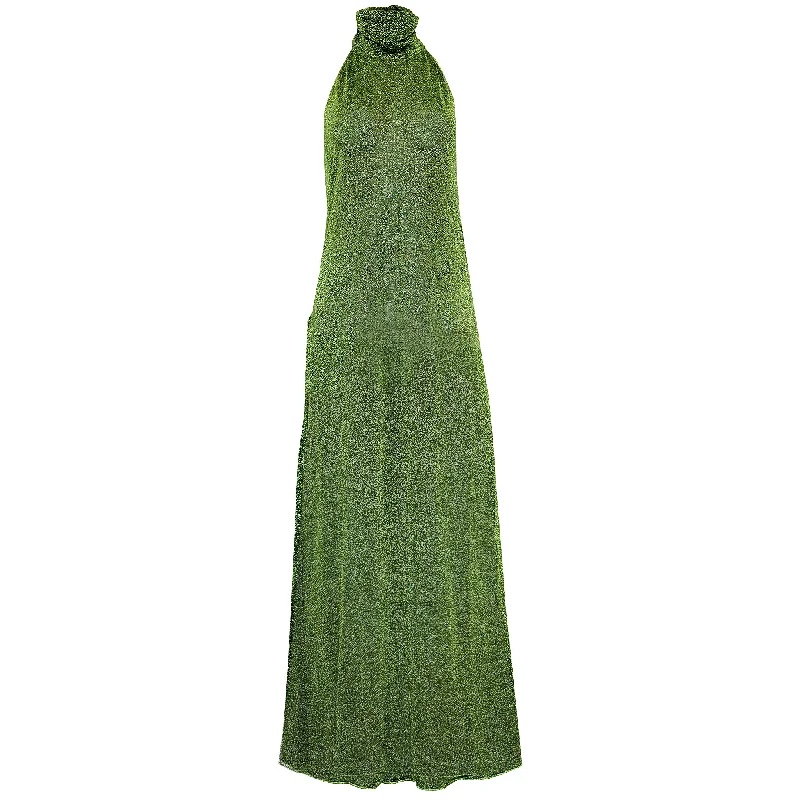Lumiere Turtleneck Dress Green