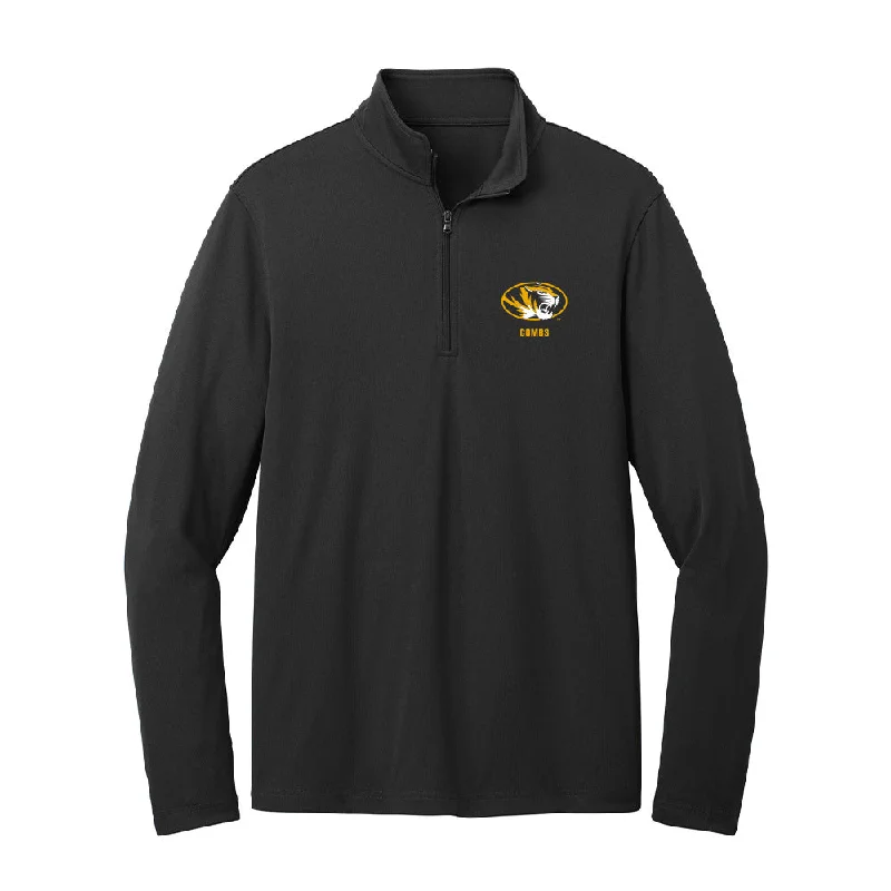 Missouri - NCAA Women's Soccer : Callaway Combs - Lightweight Quarter Zip Jacket Chenille Jacket Brocade Jacket Lace Jacket