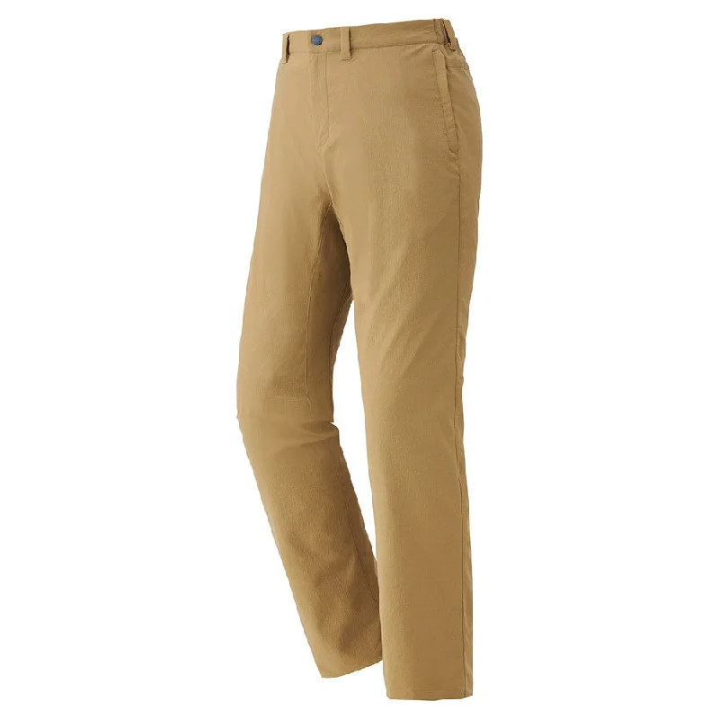 Montbell Pants Women's O.D. Pants Light with Belt Loops  - Excellent Stretch Water-repellent Relaxed Casual Leggings