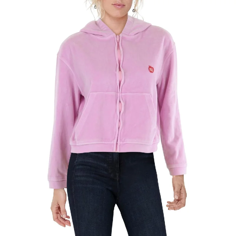Womens Zip Up Hoodie Top Zip Hoodie Hoodie with High-Low Hem Asymmetrical Trendy