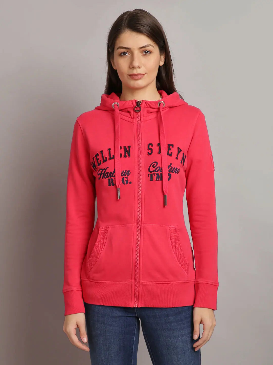 Women Printed Standard Pink Jacket Tailored Jacket Straight Jacket A-Line Jacket